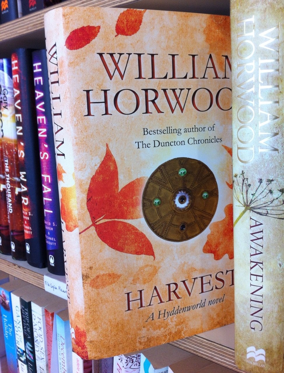 example of gold foil on the cover of Harvest example of gold foil on the cover of Harvest